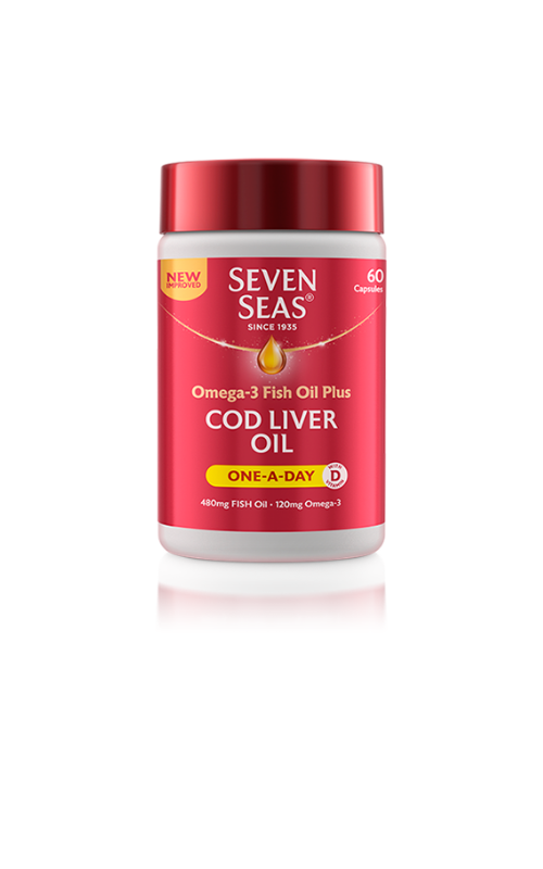 Seven Seas Cod Liver Oil One a Day  60 Capsules